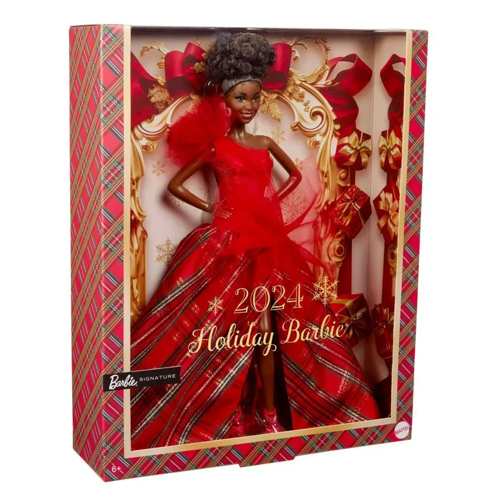 Barbie Signature 2024 Holiday Barbie Doll African American NEW IN BOX! Collector